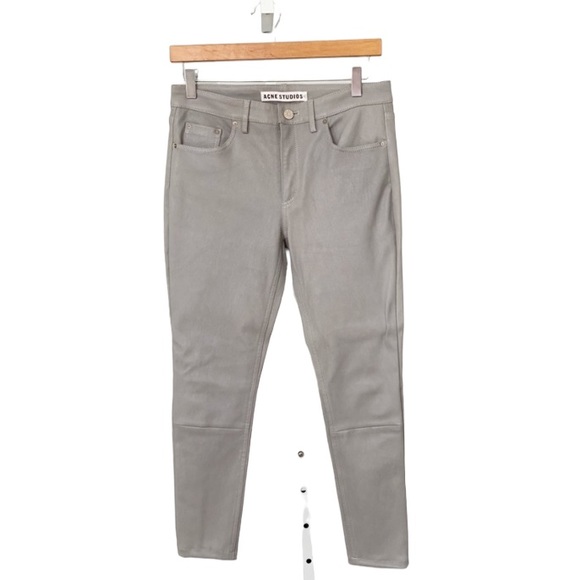 Acne Studios Pants - Acne Studios Lamb Leather Skin 5 Pants